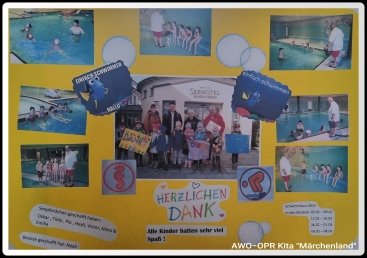 Kita Märchenland Schwimmkurs