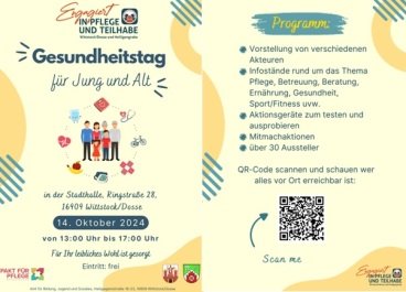 Gesundheitstag 14.10.2024