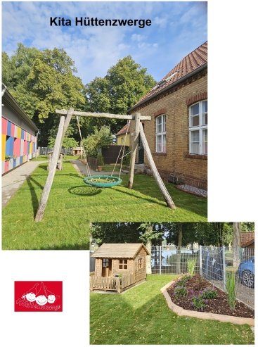 Kita Hüttenzwerge neuer Außenbereich