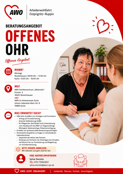offenes Ohr