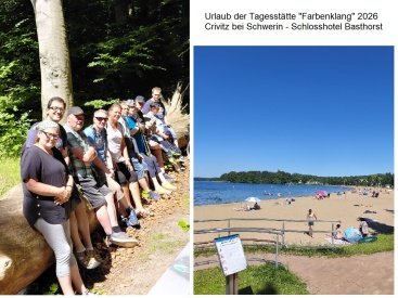 Tagesstätte "Farbenklang" - Urlaub 2026