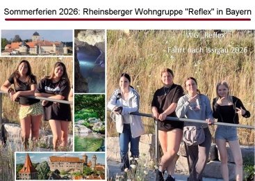 Sommer 2026 - Wohngruppe "Reflex" in Bayern