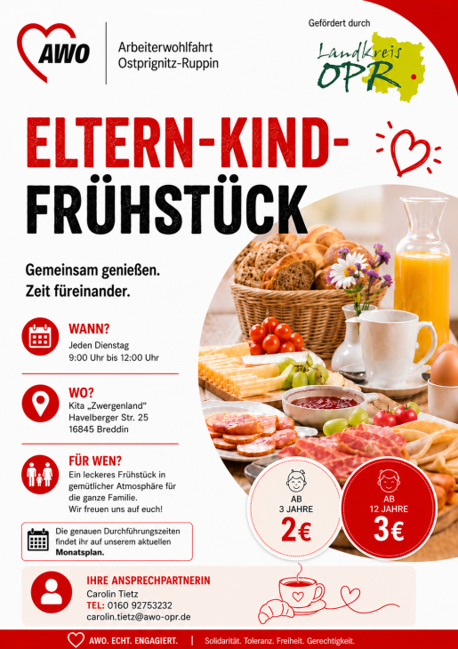 Eltern-Kind-Frühstück Breddin