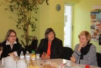 AWO Dialog: Margrit Spielmann zu Besuch beim AWO Kreisverband Fürstenwalde e.V.