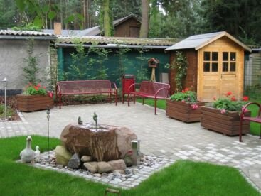 AWO Bezirksverband Brandenburg Ost weiht in Wendisch-Rietz den Garten der Sinne ein