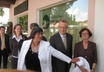 AWO Kreisverband Fürstenwalde - Bundesgesundheitsministerin Ulla Schmidt weiht Pflegestützpunkt ein