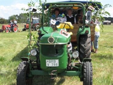 AWO Ortsverein Cammer (Landkreis Potsdam-Mittelmark) - "675 Jahr-Feier in Cammer: Festwagen des AWO-Ortsvereins"